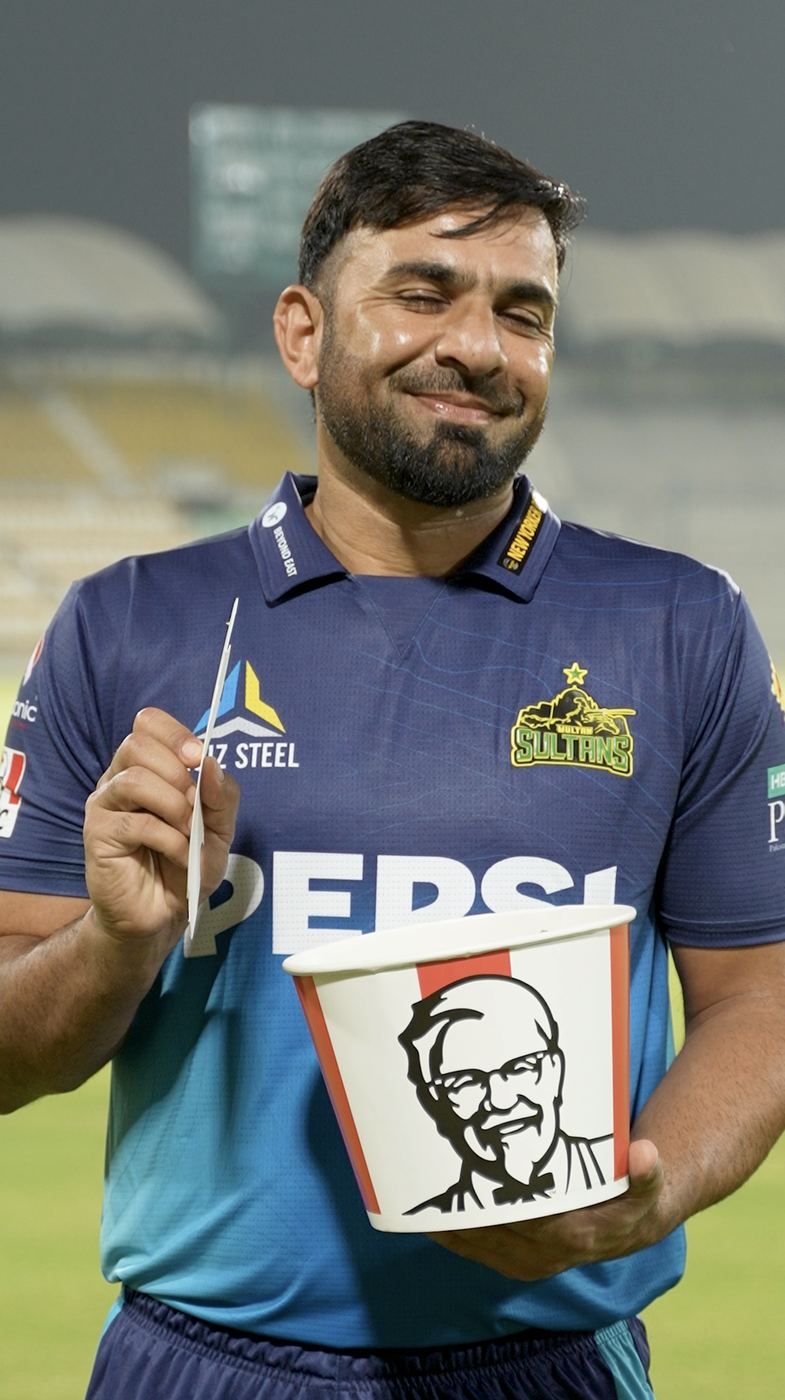 KFC x Multan Sultans (PSL X), PSL cricket campaign reels, by Abdul Basit