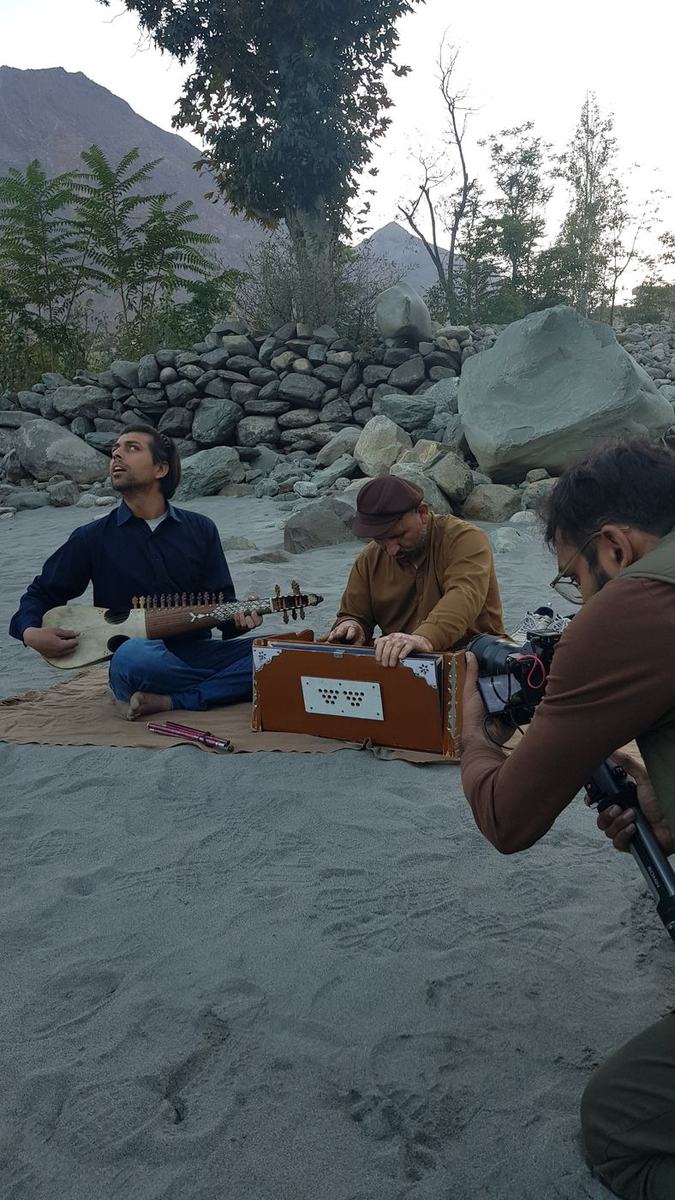 Blind Music Teacher, Documentary, Dawn.com and Deutsche Welle (Urdu) contest: still 10 from the project