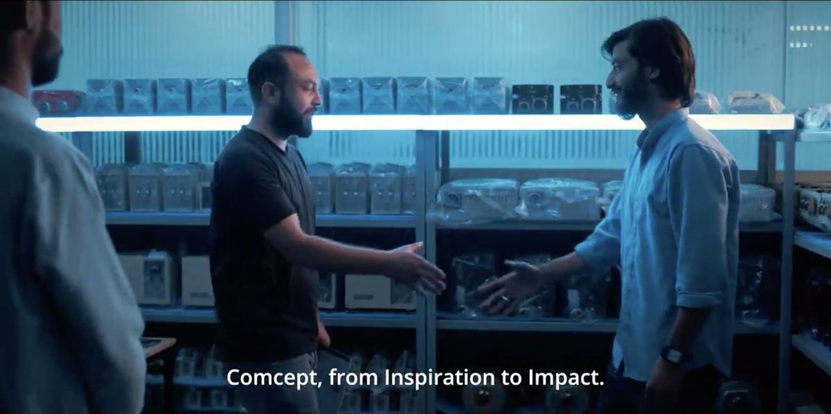 COMCEPT, Corporate film · 3 minutes: still 8 from the project