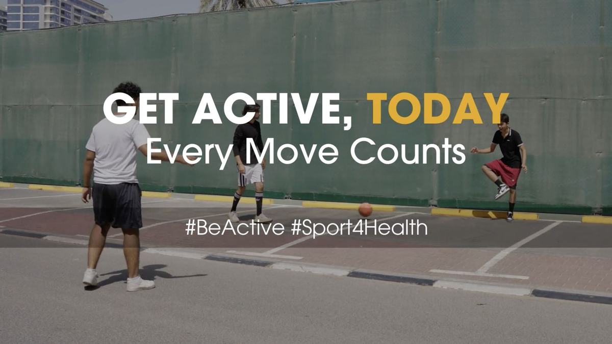 WHO and Qatar Health Ministry, Health Awareness Campaign DVC: still 7 from the project