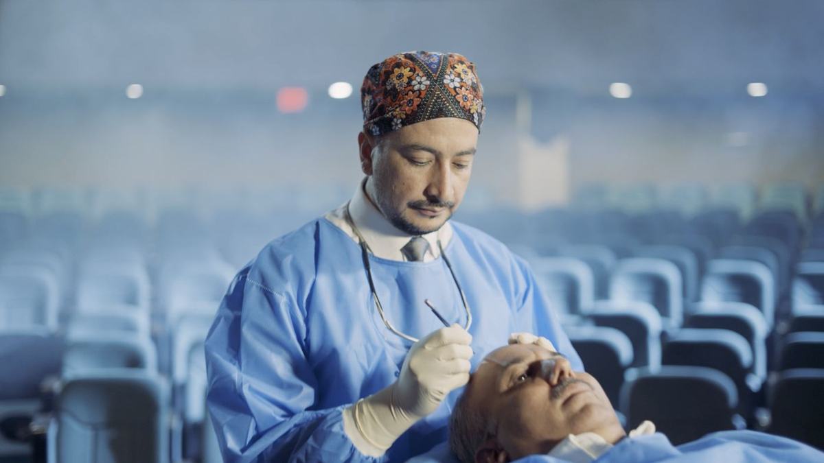 JJ Aesthetics, National brand film, Hair Transplant, an orchestral experience: still 3 from the project